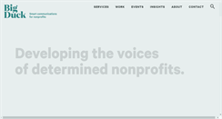 Desktop Screenshot of bigduck.com